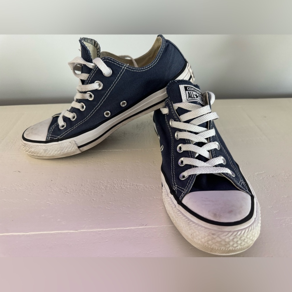 Converse All Star Dark Blue Chucks size 9 Women’s /7 Men’s - Picture 2 of 7